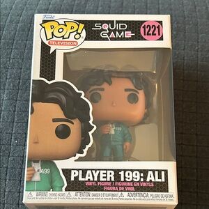 Funko Pop! Squid Game Player 199 Ali in Teal